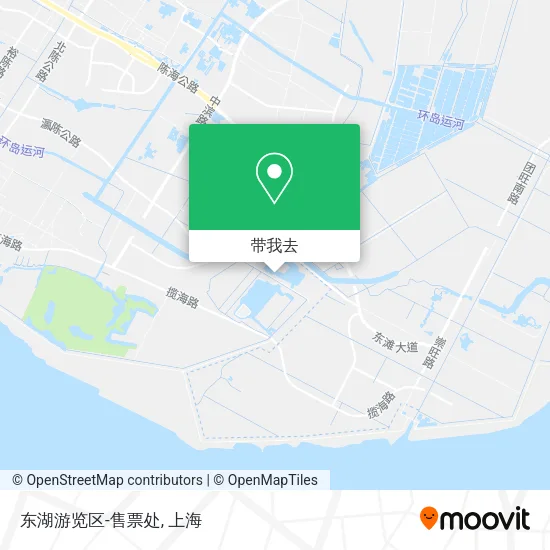 东湖游览区-售票处地图