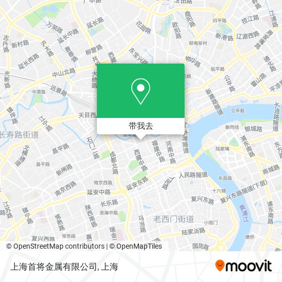 上海首将金属有限公司地图