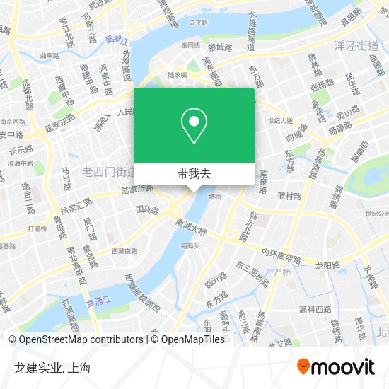 龙建实业地图