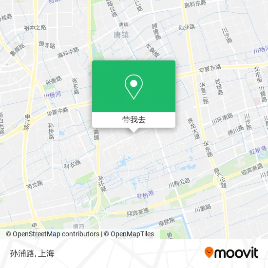 孙浦路地图