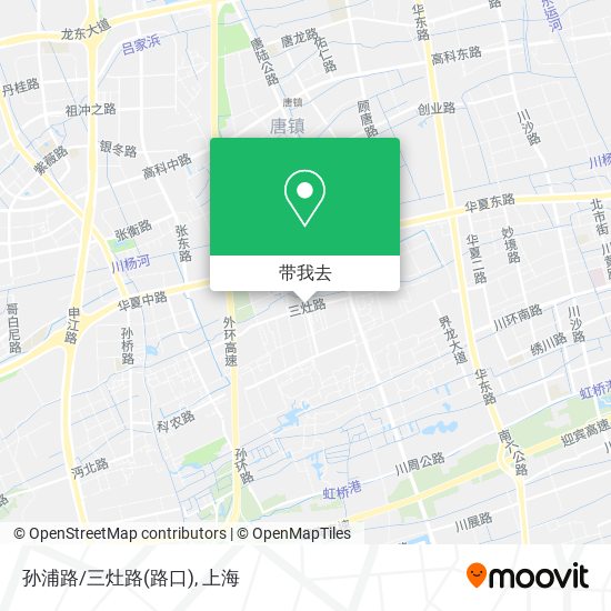 孙浦路/三灶路(路口)地图