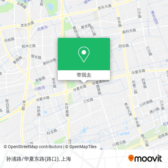 孙浦路/华夏东路(路口)地图