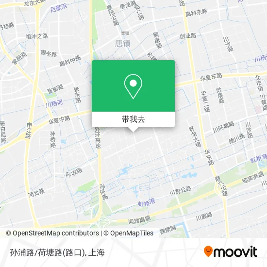 孙浦路/荷塘路(路口)地图