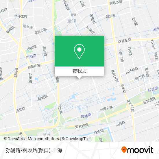 孙浦路/科农路(路口)地图