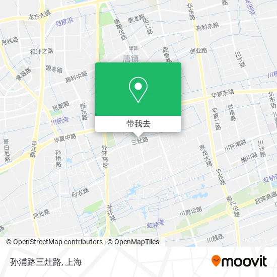 孙浦路三灶路地图