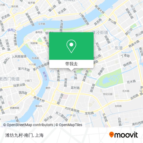 潍坊九村-南门地图