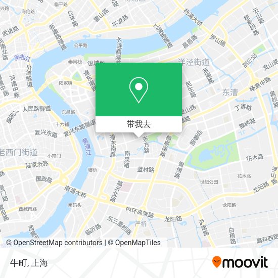 牛町地图