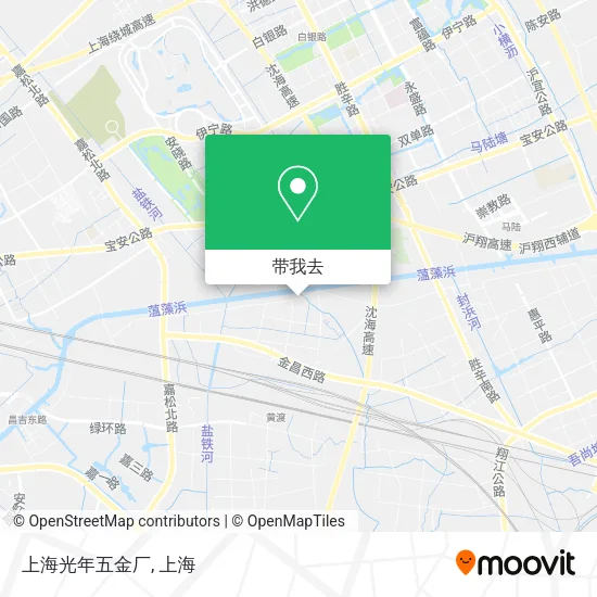 上海光年五金厂地图
