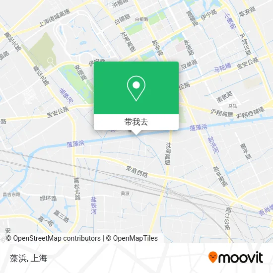 藻浜地图