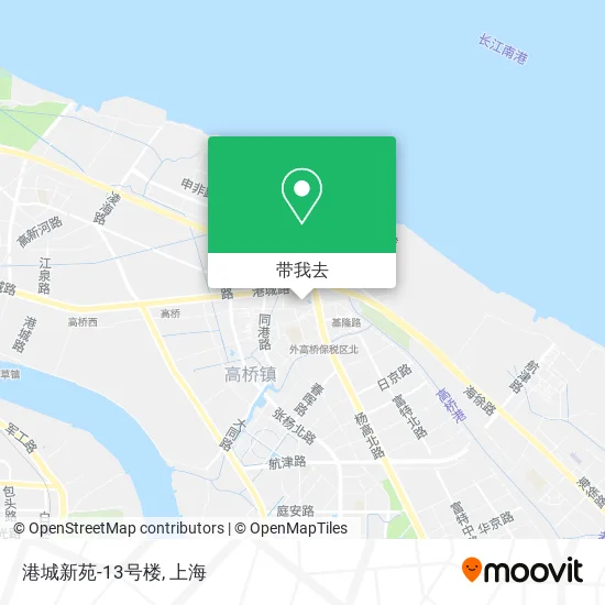 港城新苑-13号楼地图