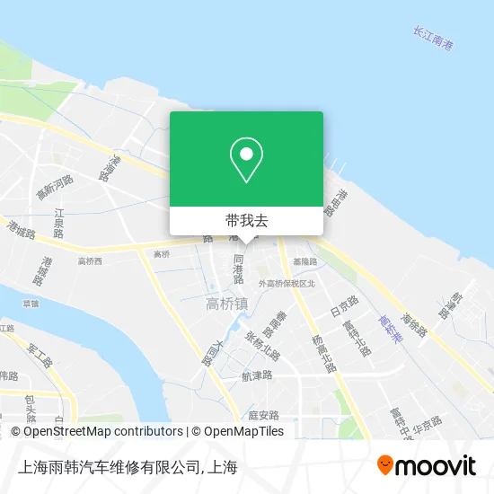 上海雨韩汽车维修有限公司地图