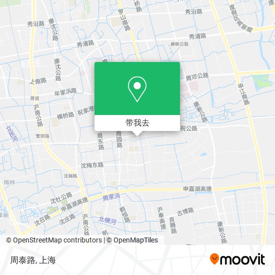 周泰路地图