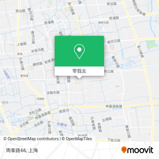 周泰路66地图