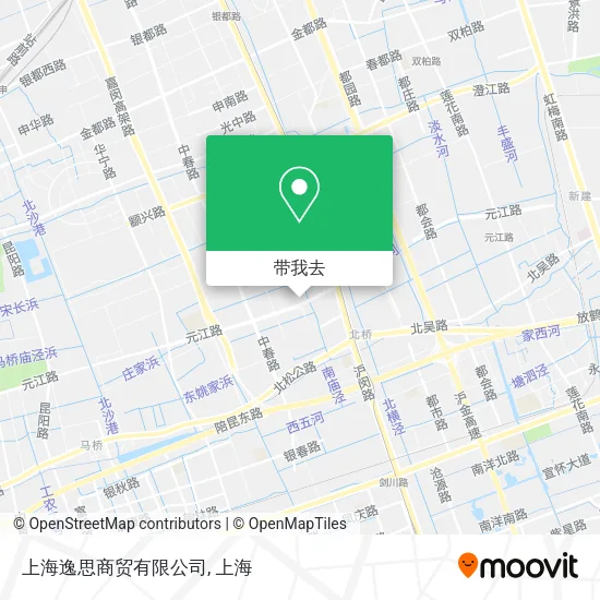 上海逸思商贸有限公司地图