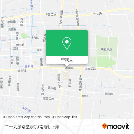 二十九派别墅轰趴(南馨)地图