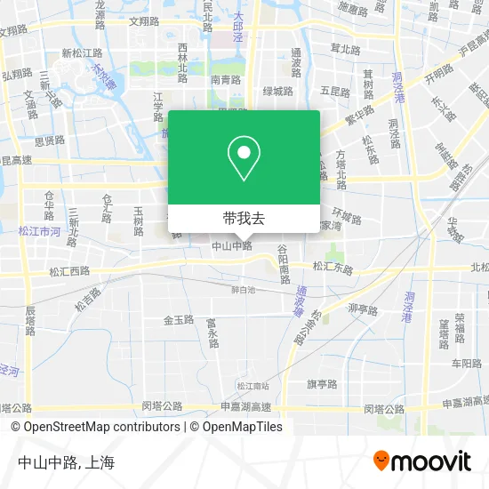 中山中路地图