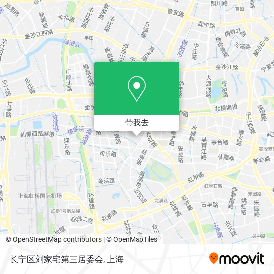 长宁区刘家宅第三居委会地图