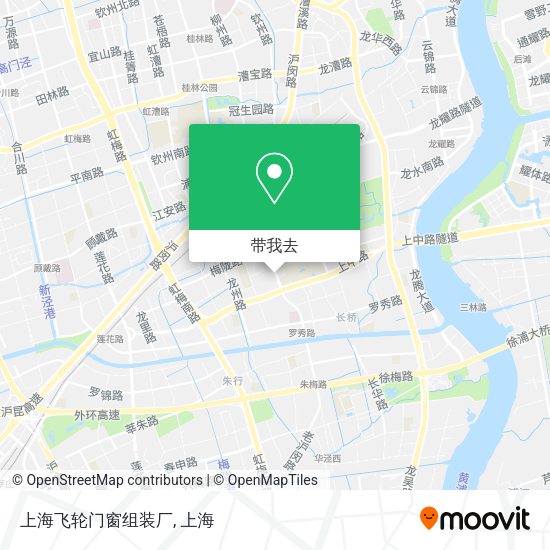 上海飞轮门窗组装厂地图