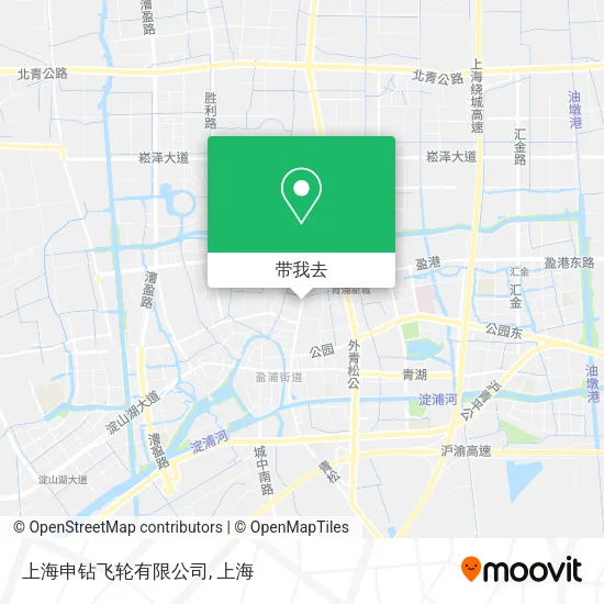 上海申钻飞轮有限公司地图