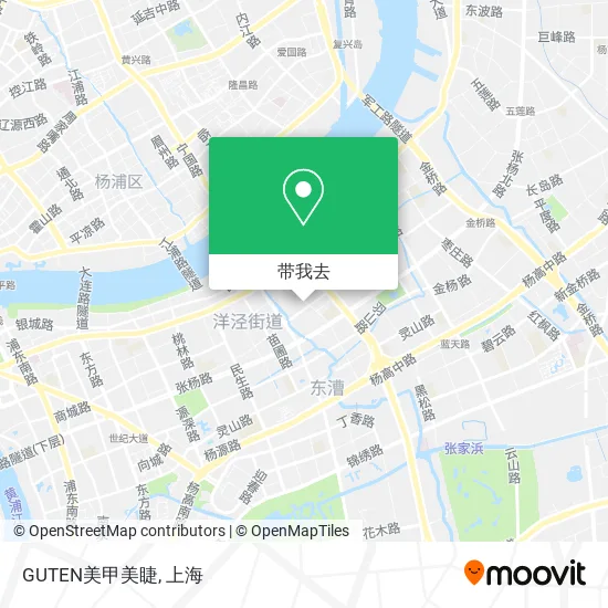 GUTEN美甲美睫地图