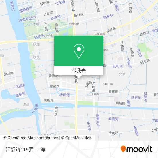 汇舒路119弄地图