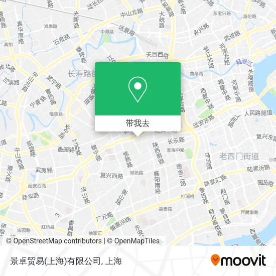 景卓贸易(上海)有限公司地图