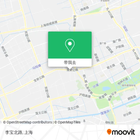 李宝北路地图