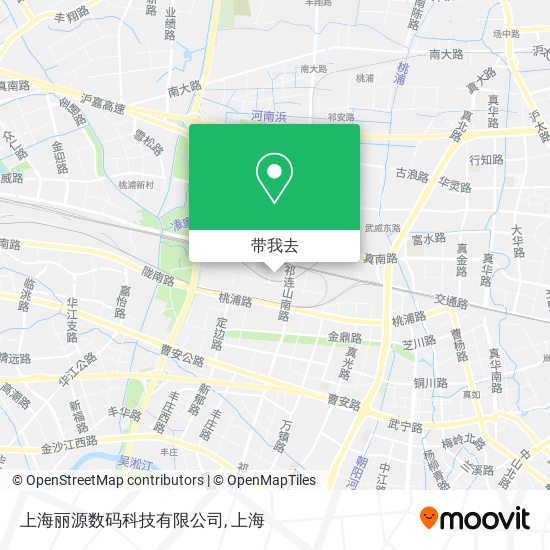 上海丽源数码科技有限公司地图