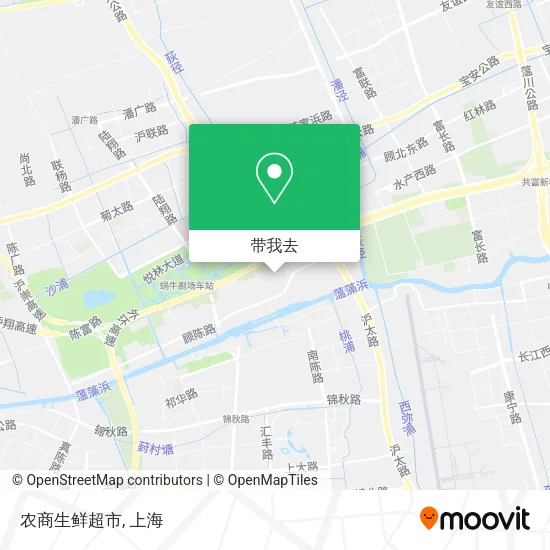 农商生鲜超市地图