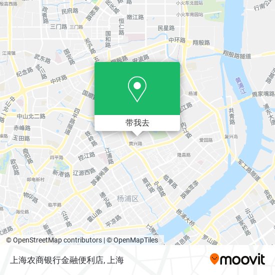 上海农商银行金融便利店地图