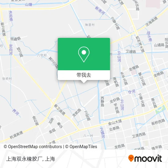 上海双永橡胶厂地图