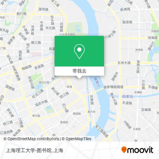 上海理工大学-图书馆地图