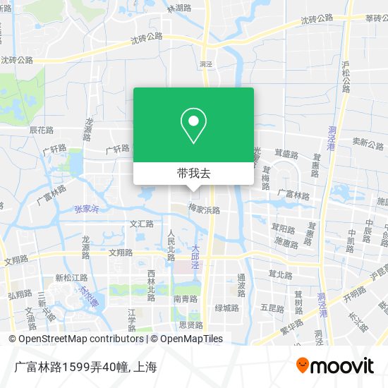 广富林路1599弄40幢地图