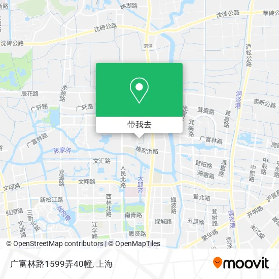 广富林路1599弄40幢地图