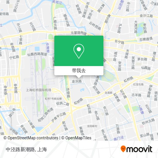 中泾路新潮路地图