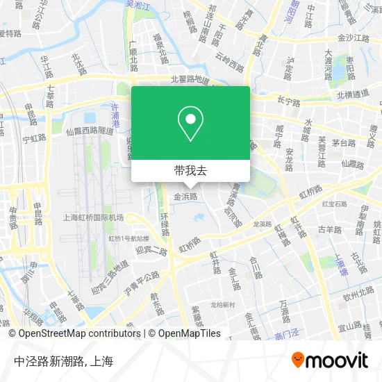 中泾路新潮路地图