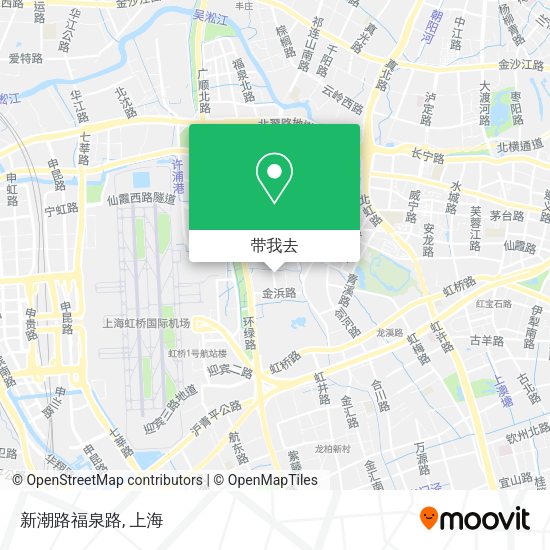 新潮路福泉路地图