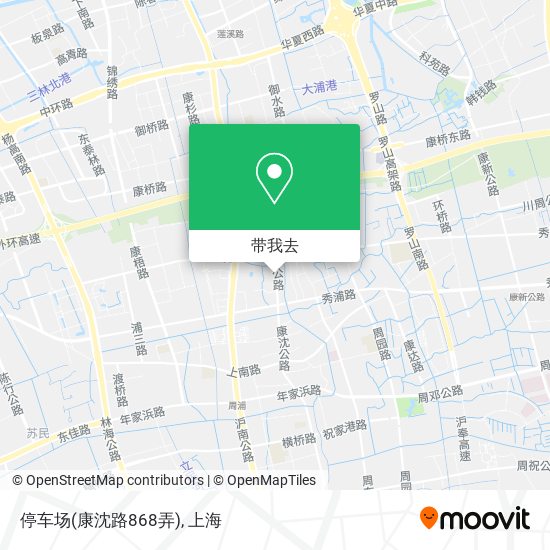 停车场(康沈路868弄)地图