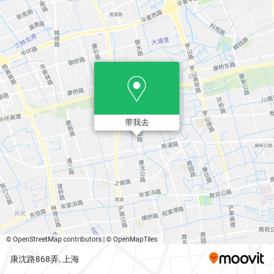 康沈路868弄地图