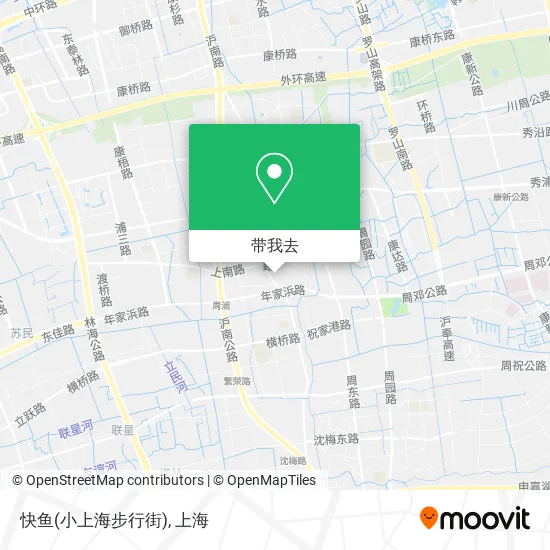 快鱼(小上海步行街)地图