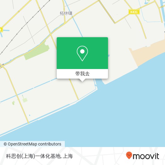 科思创(上海)一体化基地地图