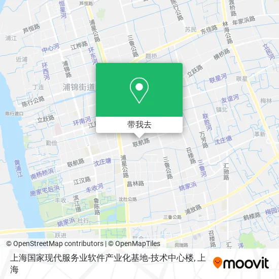上海国家现代服务业软件产业化基地-技术中心楼地图