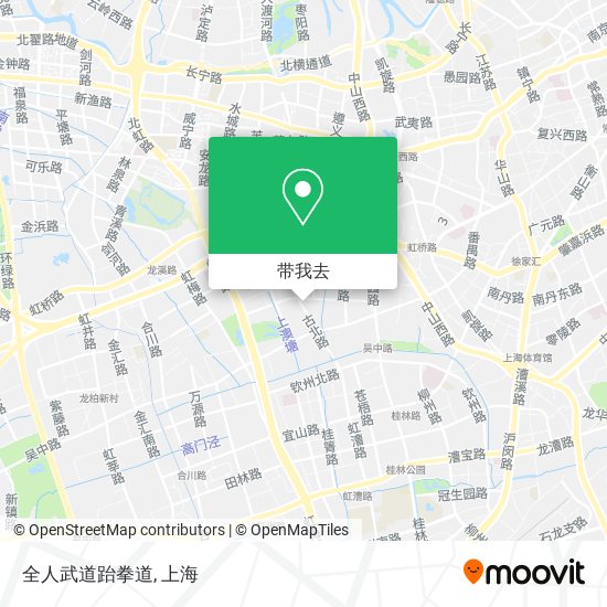 全人武道跆拳道地图