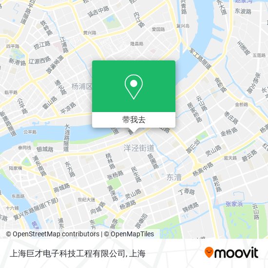 上海巨才电子科技工程有限公司地图