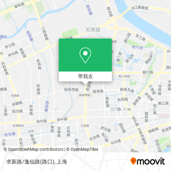 求新路/逸仙路(路口)地图