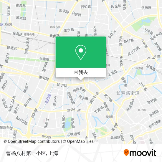 曹杨八村第一小区地图