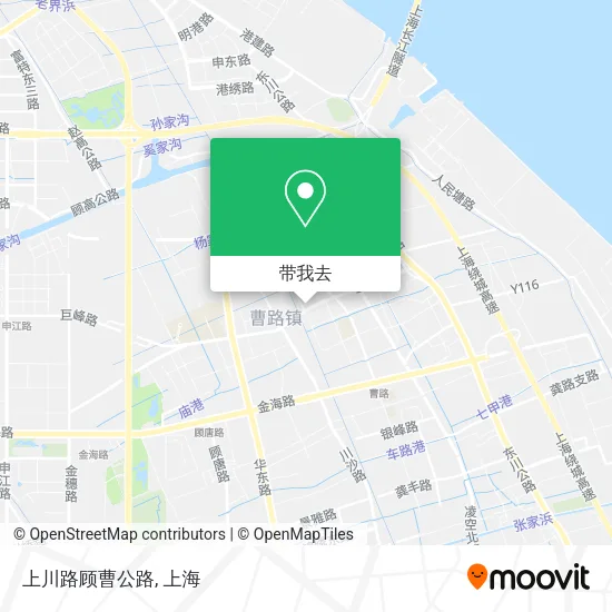 上川路顾曹公路地图