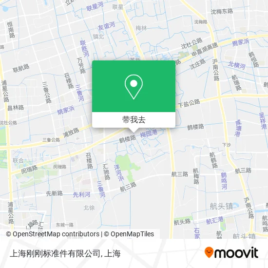上海刚刚标准件有限公司地图