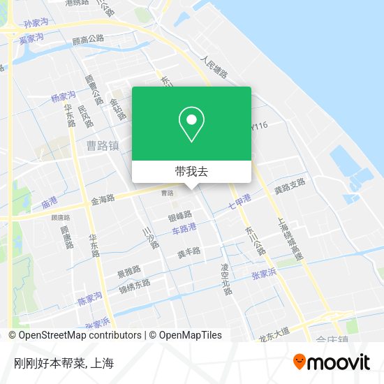 刚刚好本帮菜地图