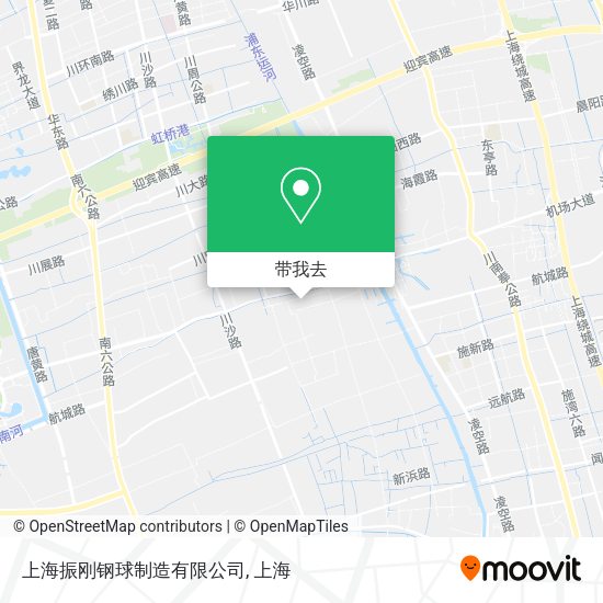 上海振刚钢球制造有限公司地图